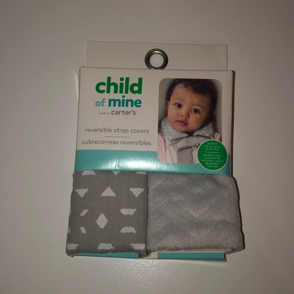 Reversible strap covers for car seat. - Picture 1 of 1